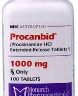 Procanbid (Generic Procainamide)